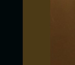 Dark Green on Crystal Honey
