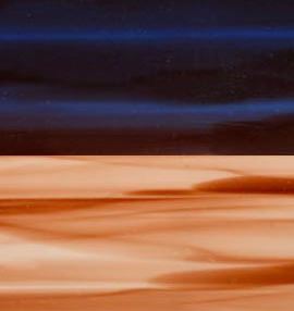 Indigo to Coral